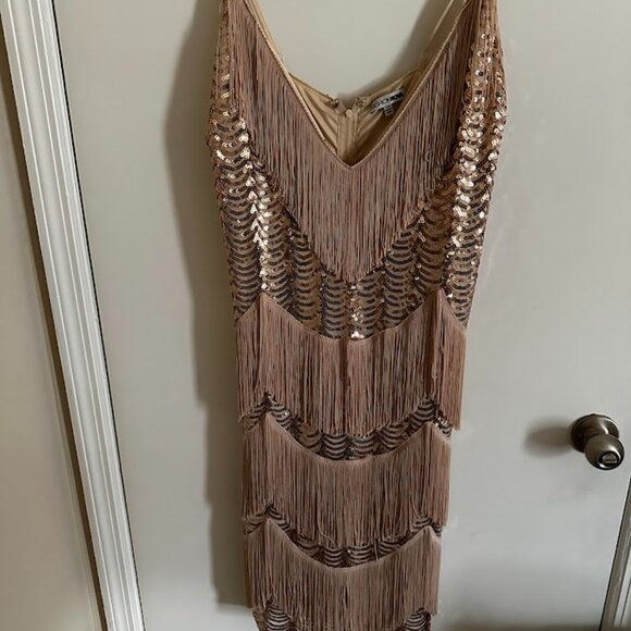 Fashion Nova Fringe Dress - New - Picture 2 of 5